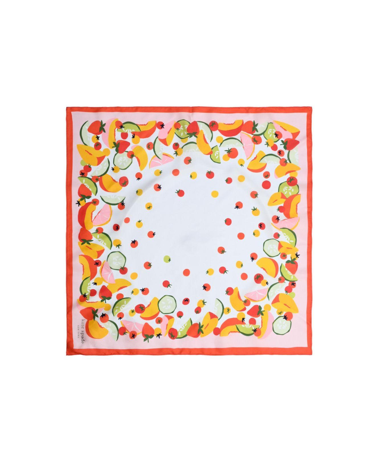Kate Spade Fruit Salad Bandana Scarf in White Lyst