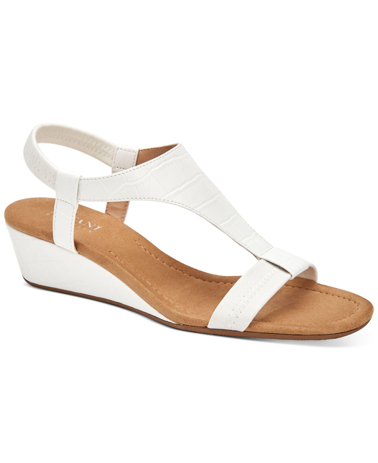 macys alfani wedge sandals