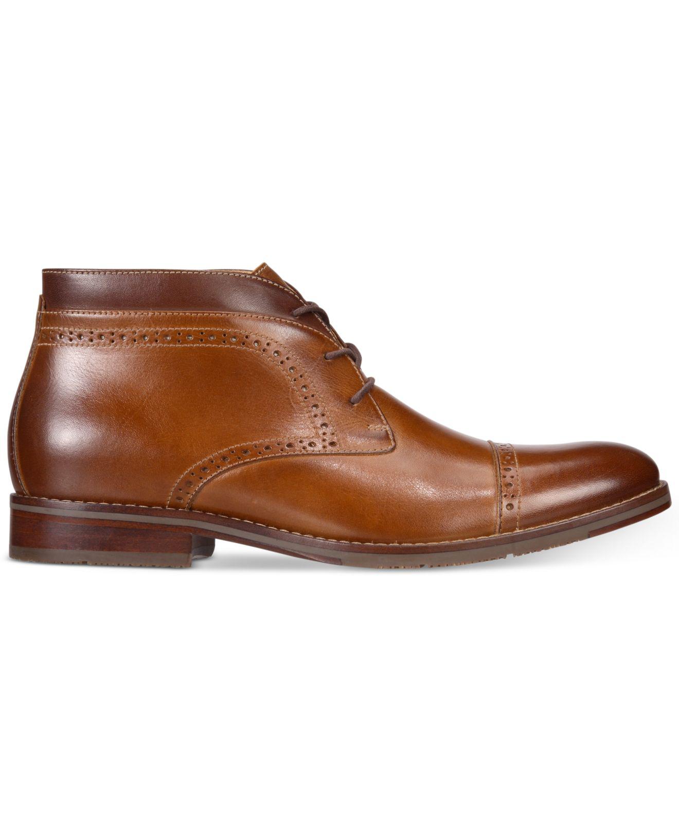 johnston and murphy brown boots