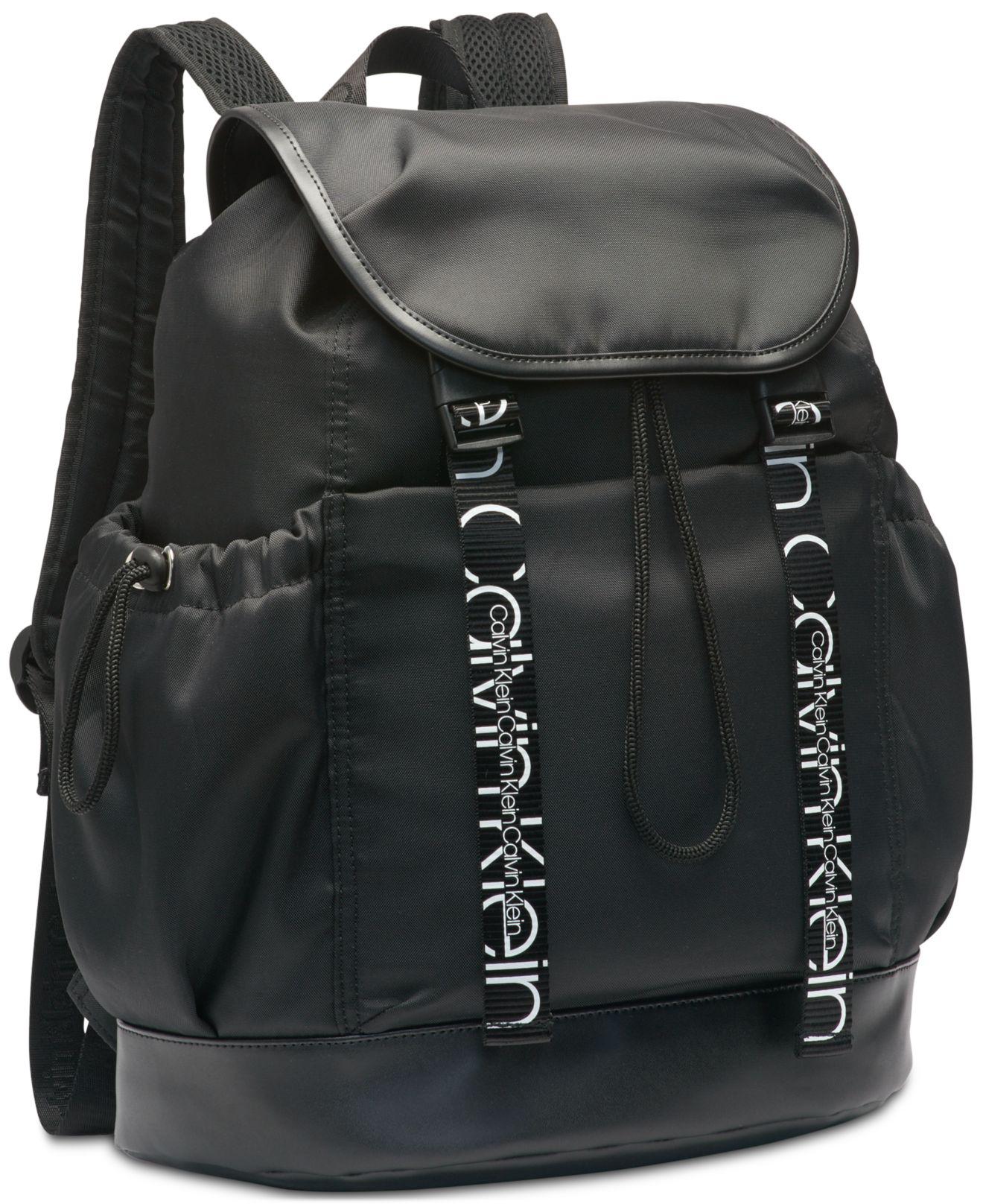 calvin klein hebe nylon backpack