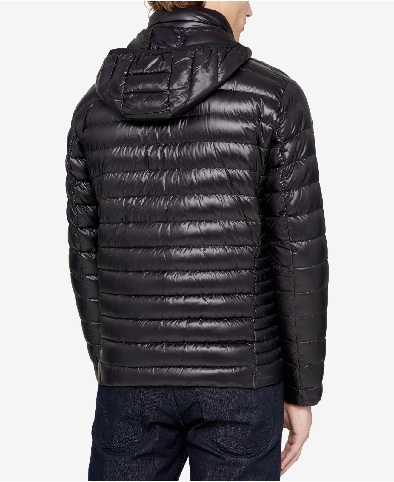 ck long puffer jacket