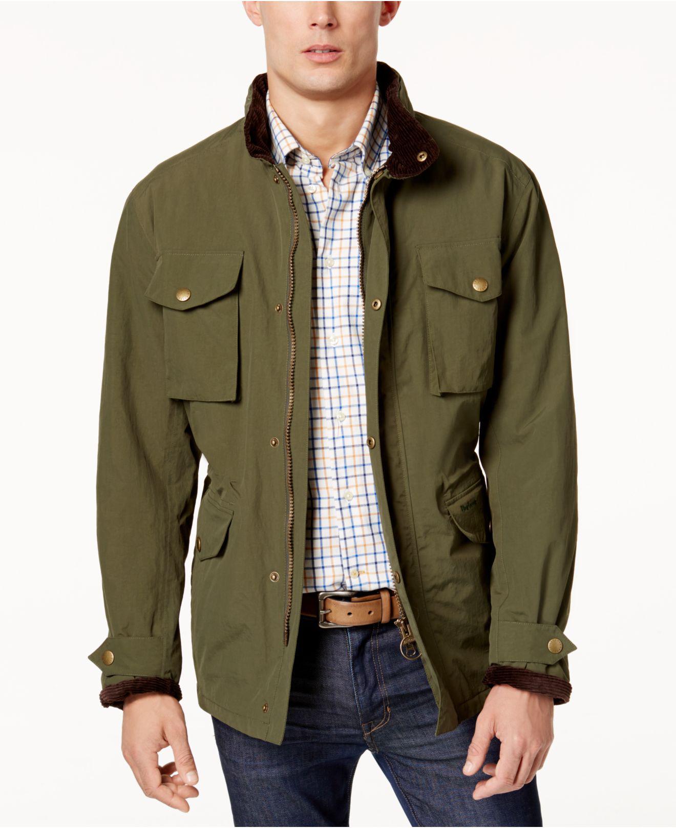 Barbour Men's Waterproof Jersey Jacket in Green for Men - Lyst