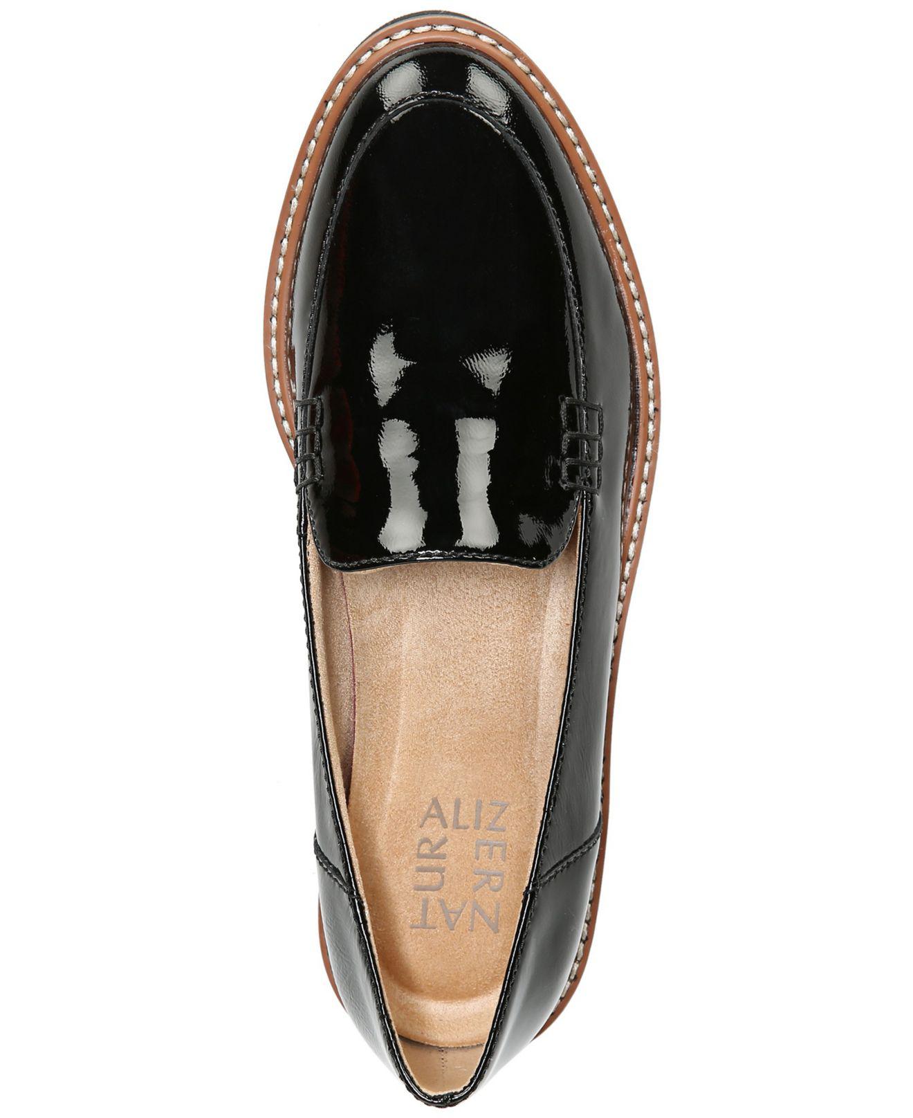 naturalizer andie leather platform loafer