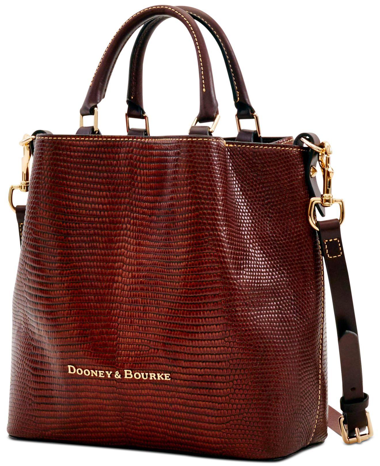 Dooney & Bourke Lizard-Embossed Leather Small Lexington Tote, Created for  Macy's - Macy's