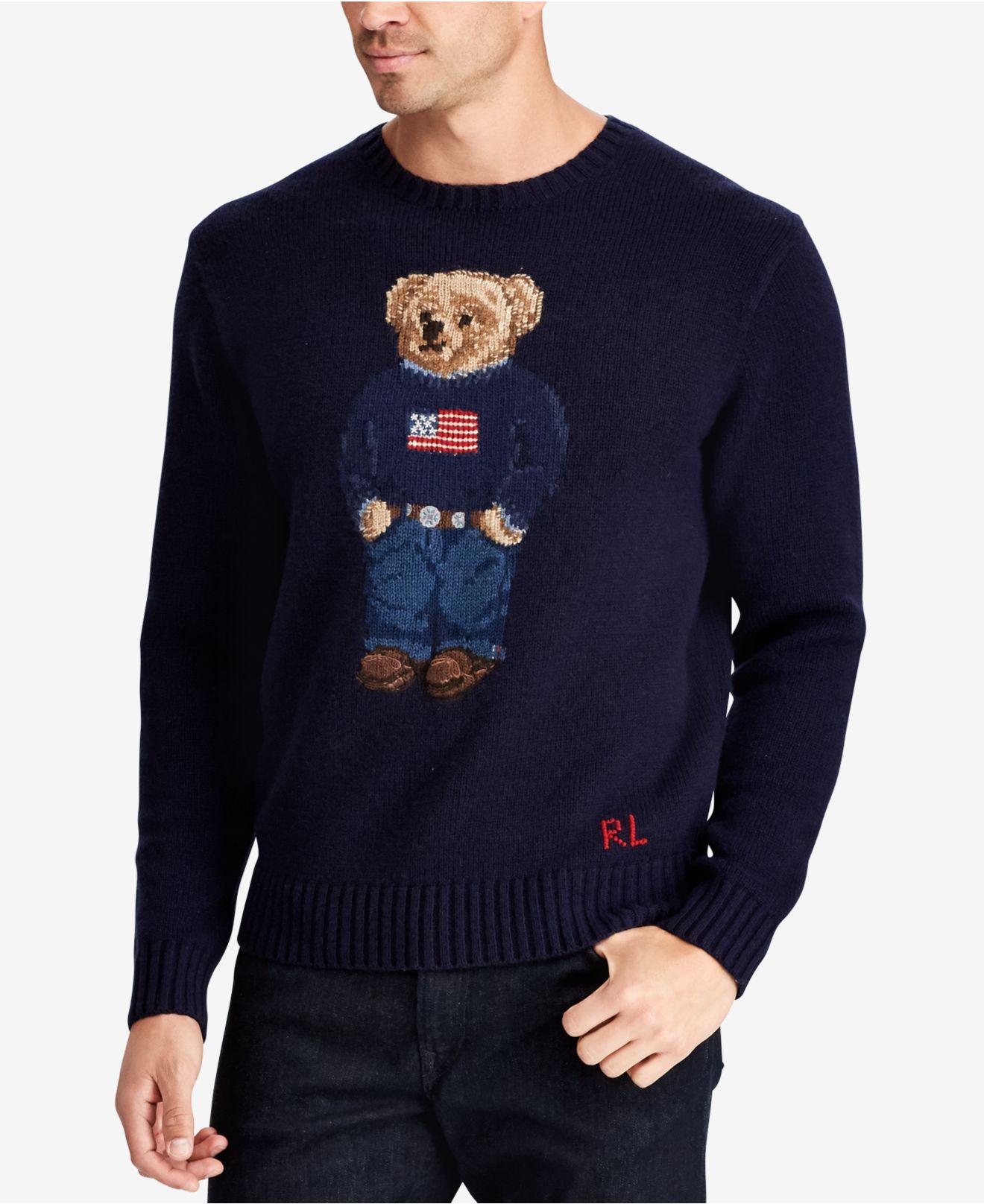 Big \u0026 Tall Iconic Polo Bear Sweater 