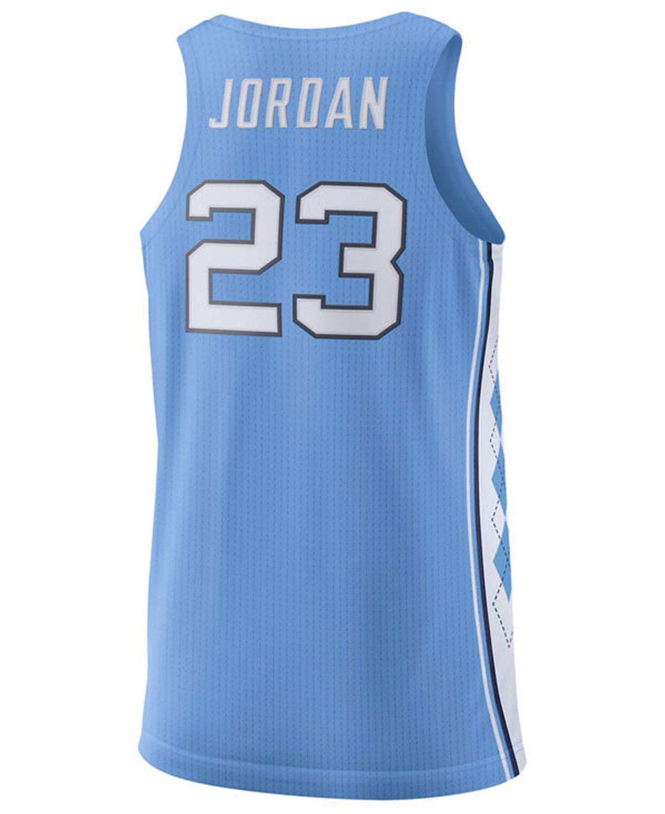 Nike Synthetic Michael Jordan North Carolina Tar Heels Authentic ...