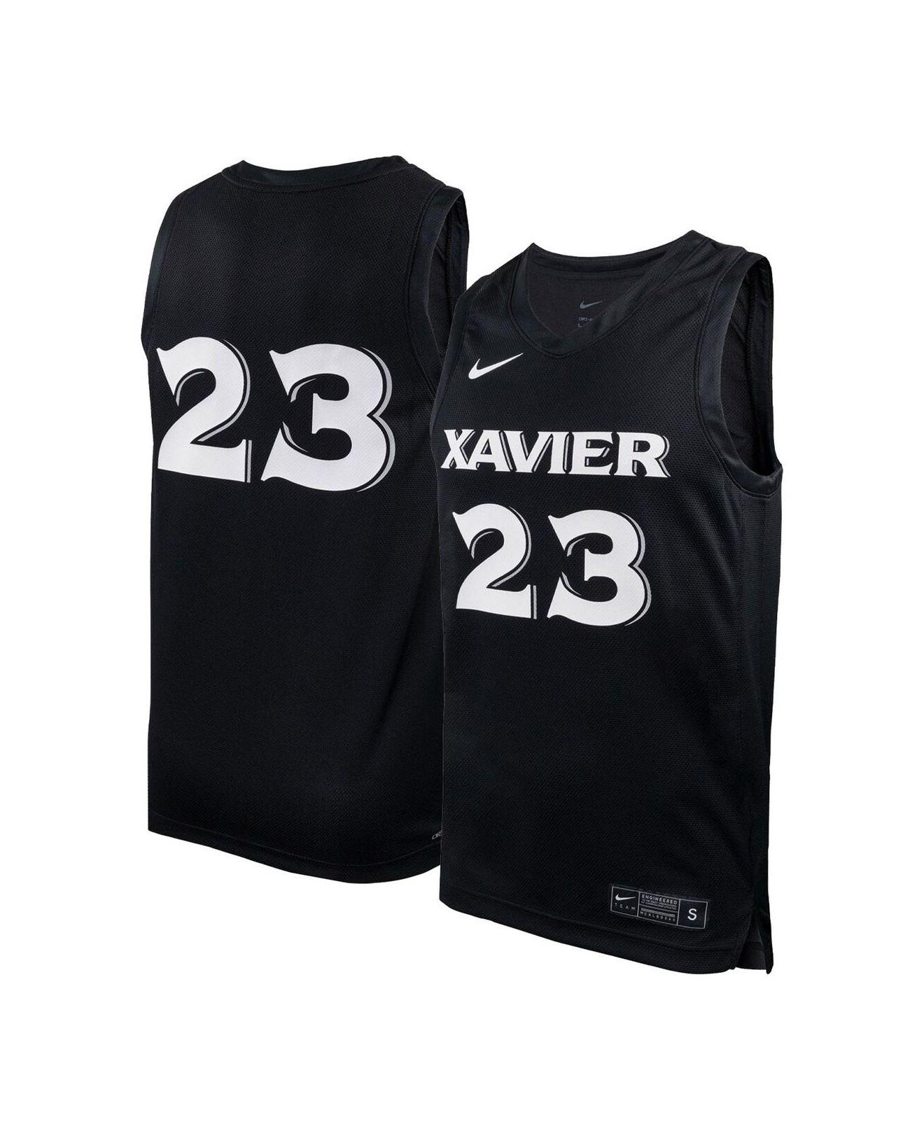 Nike 23 Black Xavier Musketeers Replica Basketball Jersey for Men Lyst