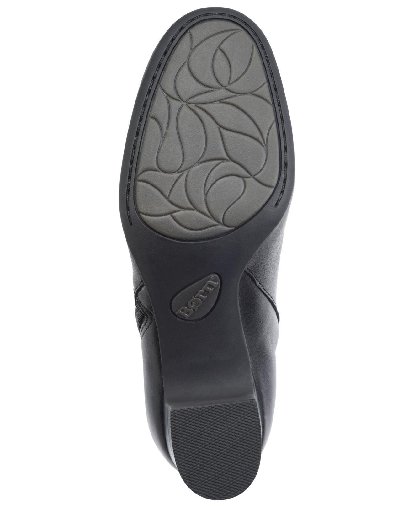 born michie block heel bootie