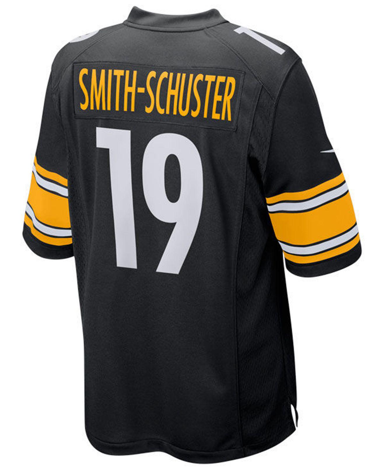 Nike Synthetic Juju Smith-schuster Pittsburgh Steelers Game Jersey in ...