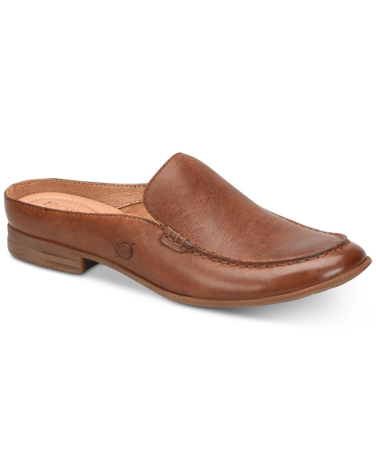 born graham leather mules