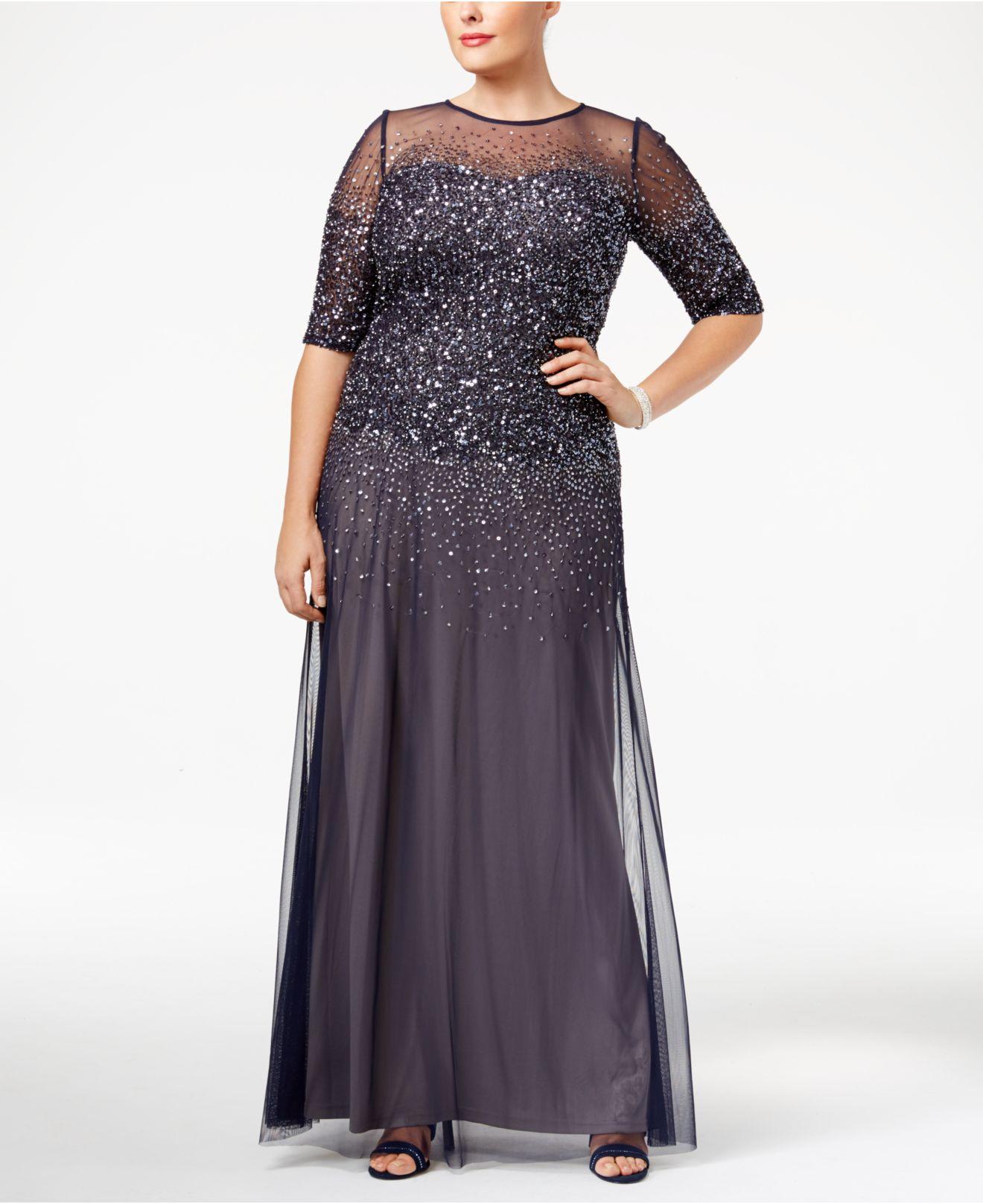 adrianna papell gowns