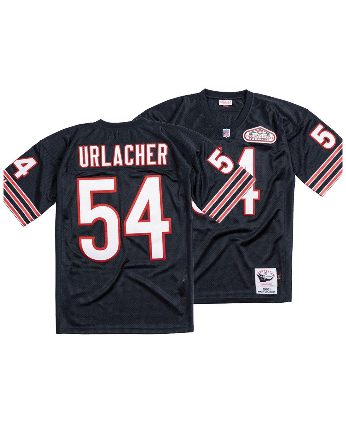 Mitchell & Ness Synthetic Brian Urlacher Chicago Bears Authentic