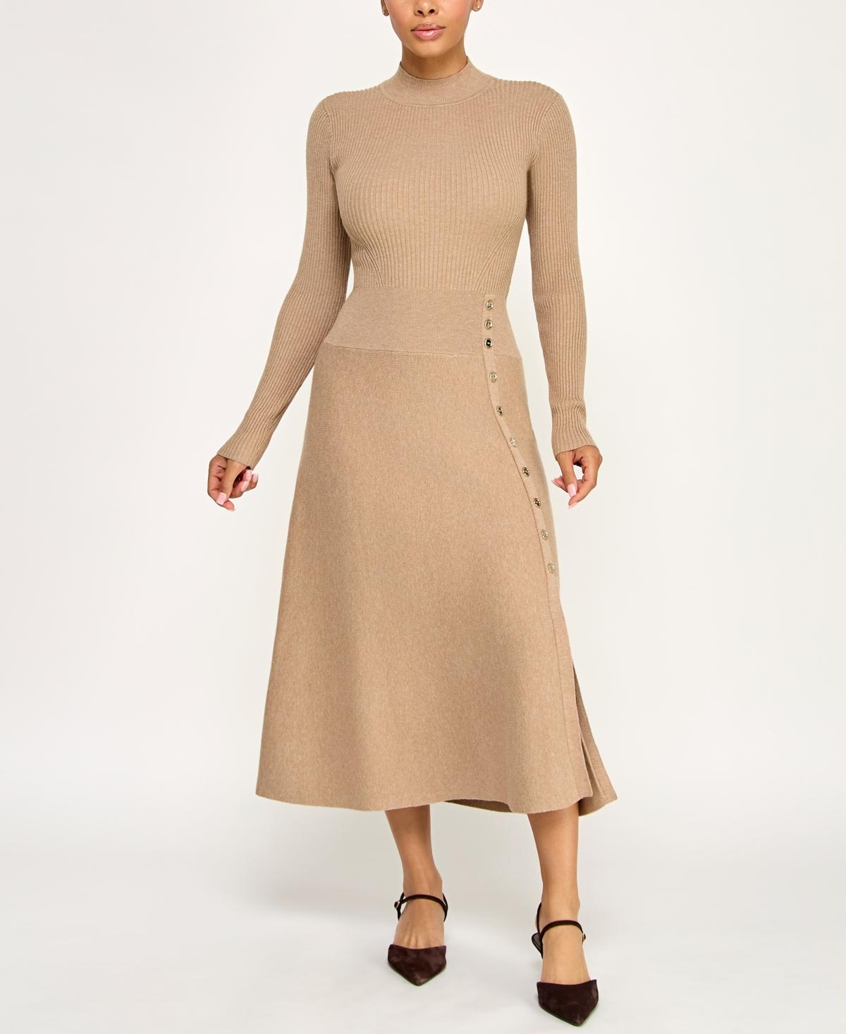 flare sweater dress English Factory main image 1