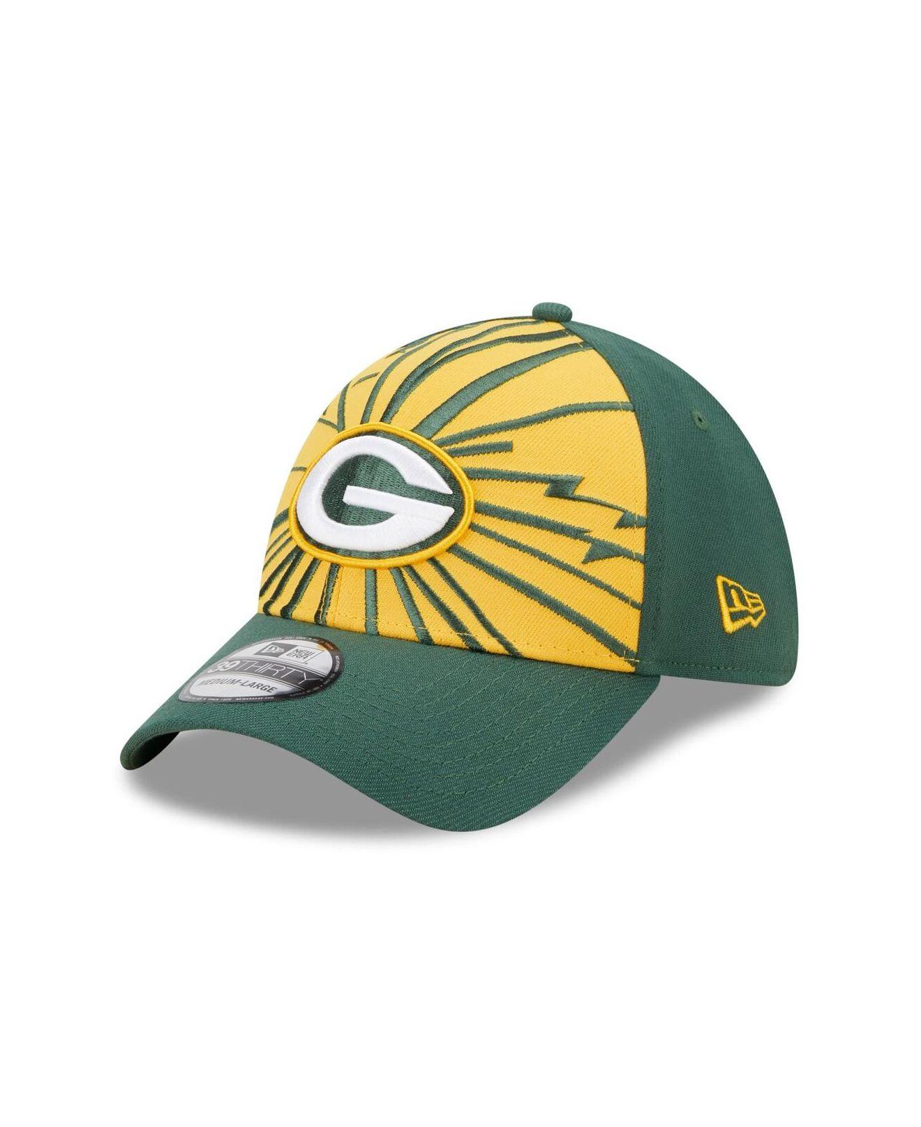 Green Bay Packers New Era 2023 Salute To Service Low Profile 9FIFTY  Snapback Hat - Stone/Green