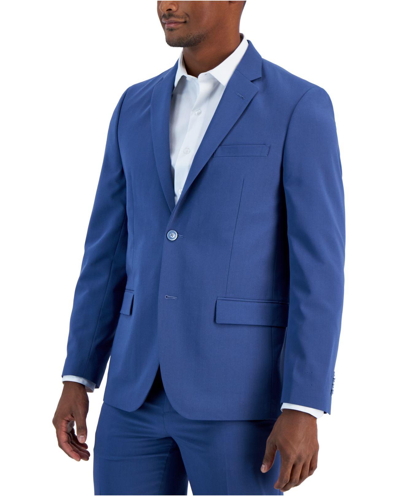 Vince Camuto Slim Fit Spandex Super-stretch Suit Separates Jackets in Blue  for Men | Lyst