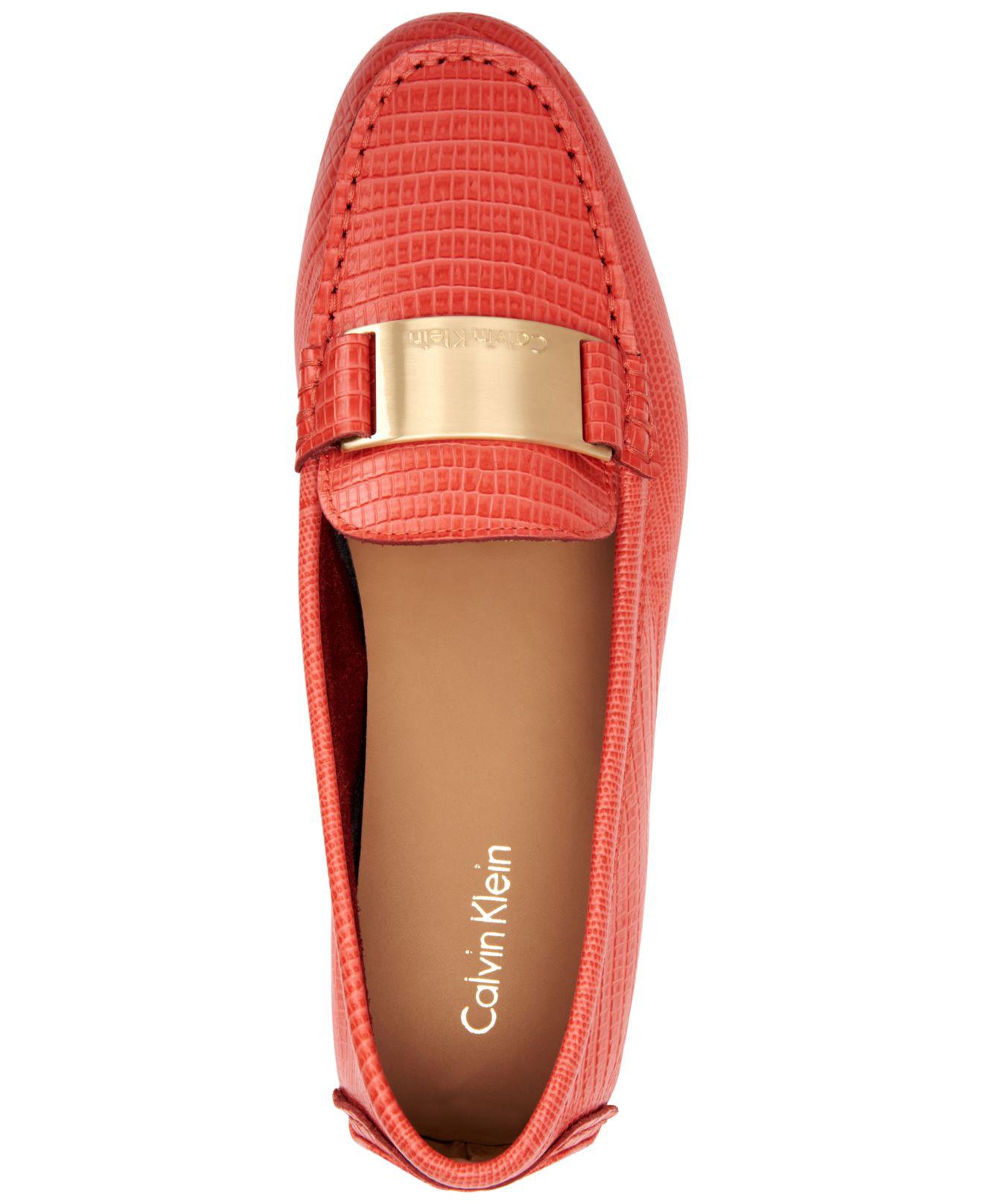 calvin klein edona flat