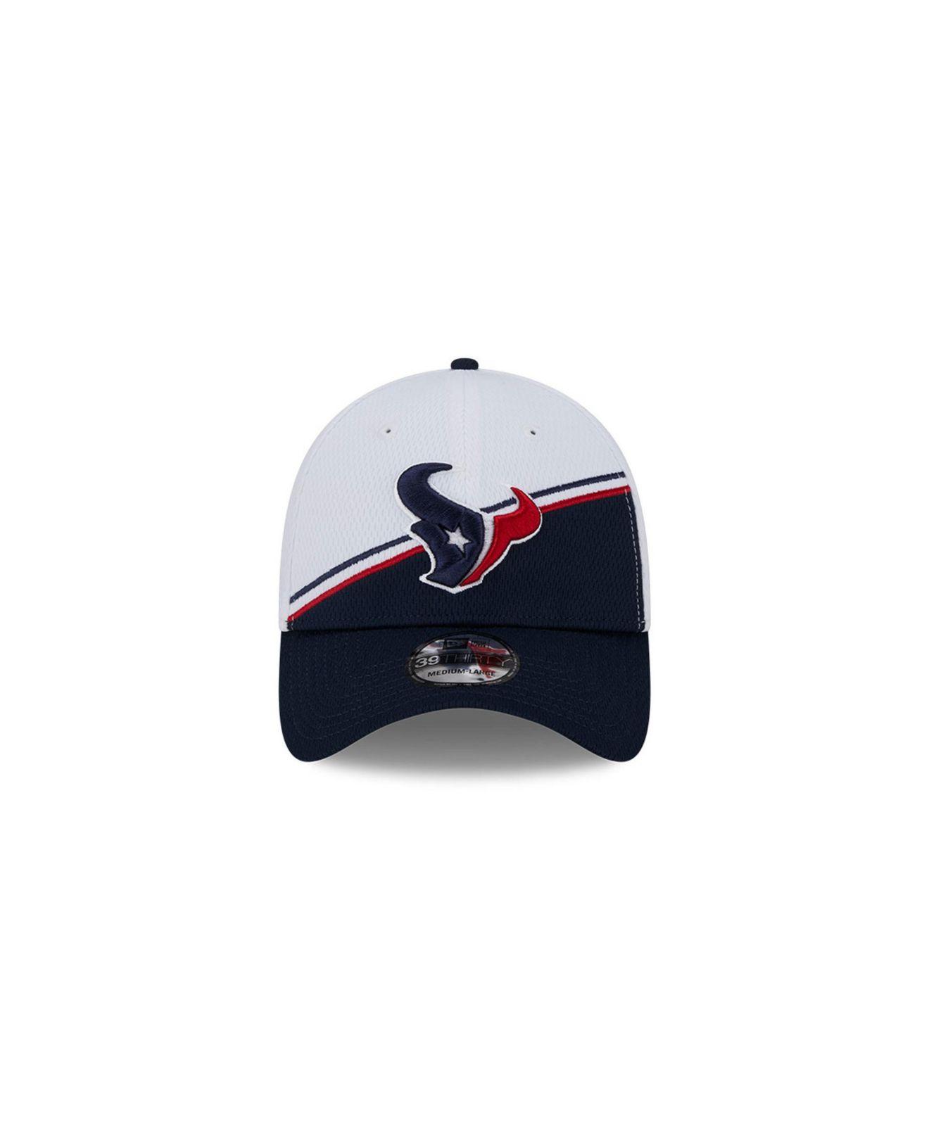 KTZ White, Navy Dallas Cowboys 2023 Nfl Sideline 39thirty Flex Hat