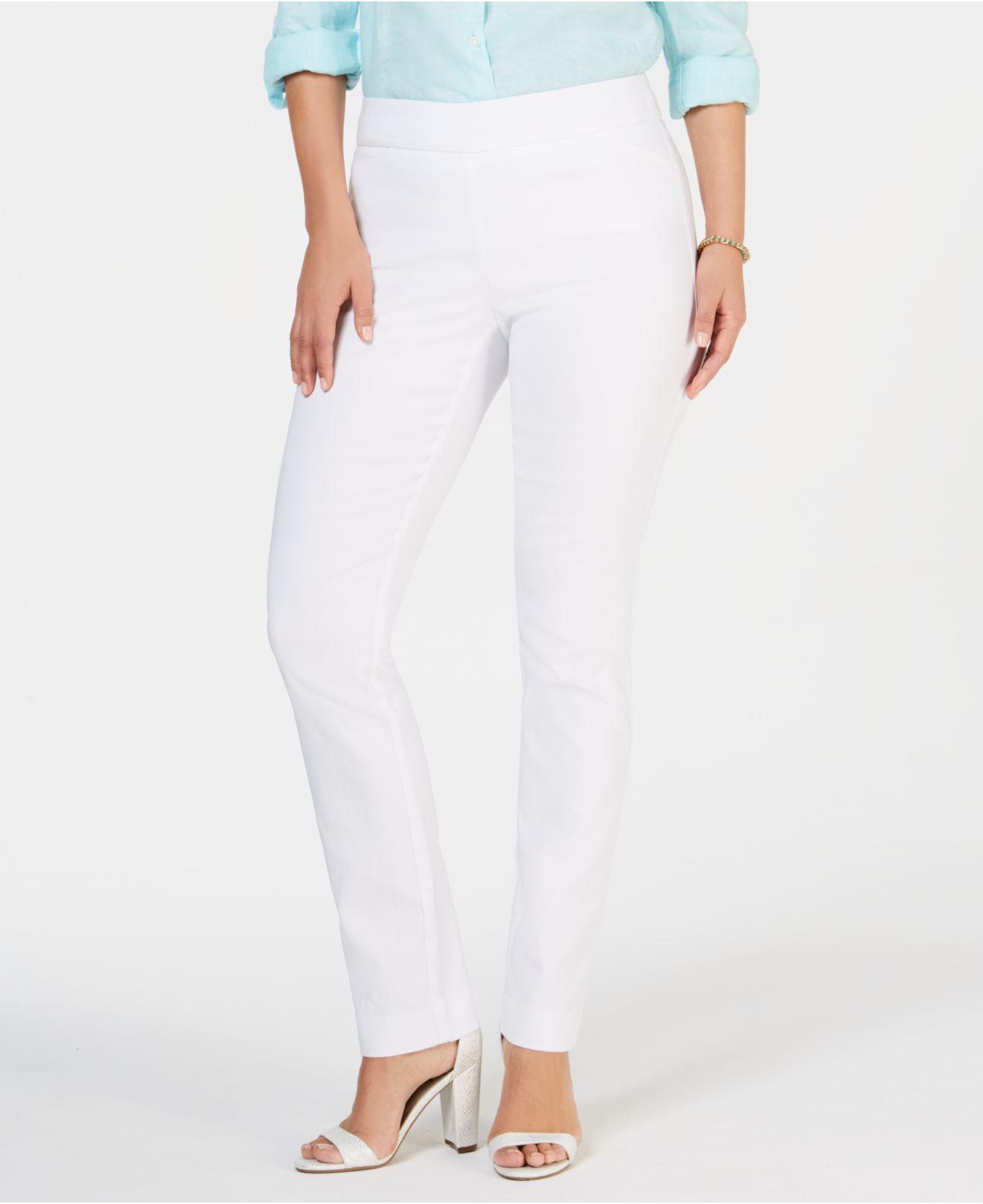 charter club cambridge slim pants petite