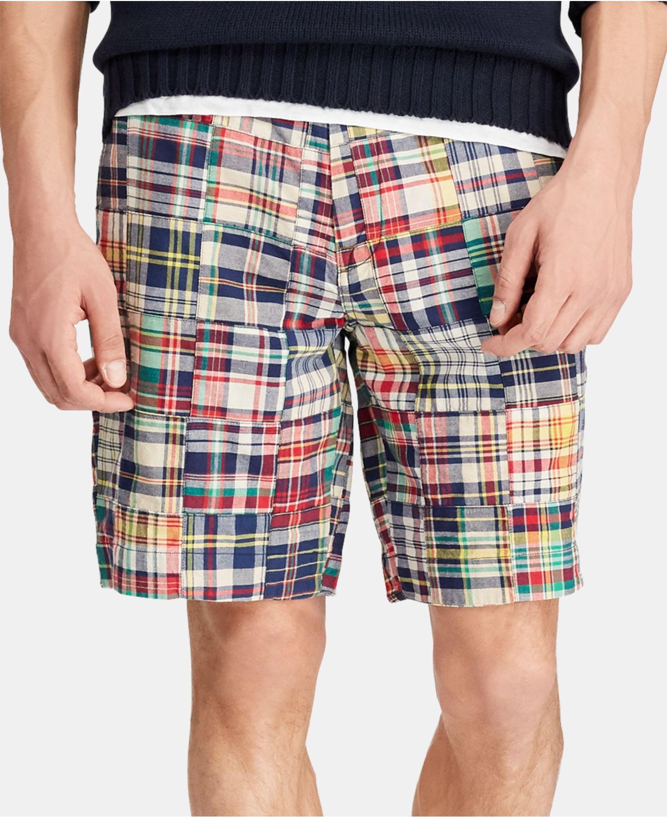 ralph lauren patchwork shorts