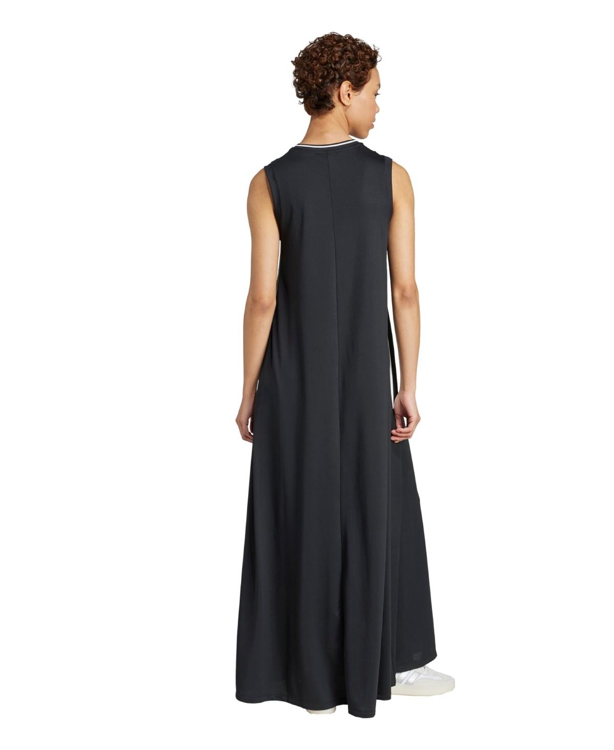 tiro cut 3-stripes soft mesh long dress adidas Tiro Cut 3-Stripes Soft Mesh Long Dress - Blue