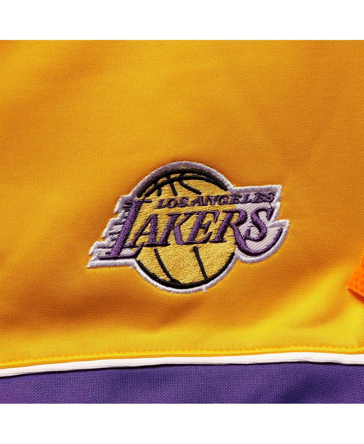 Los Angeles Lakers Fanatics Branded Big & Tall Colorblock Wordmark