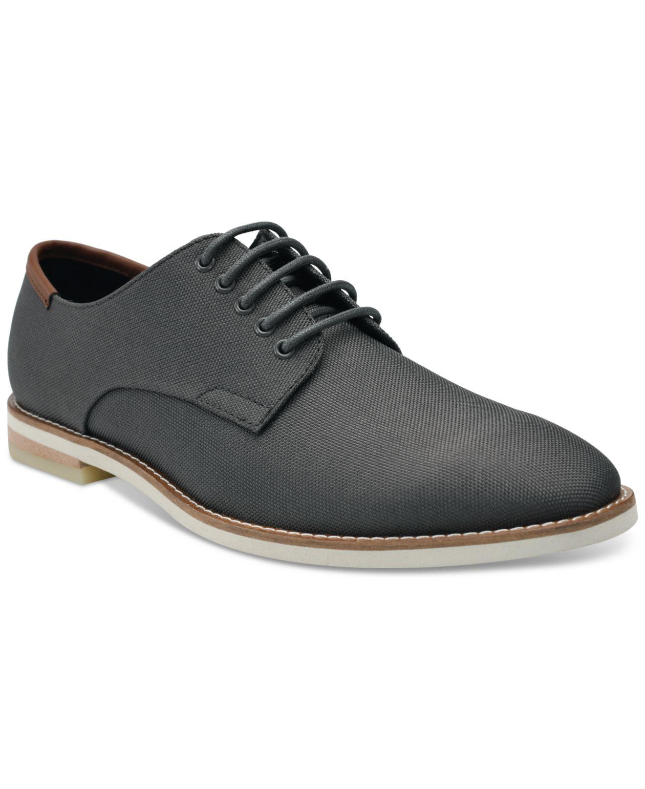 Calvin Klein Adeso Lace Up Dress Loafers in Black for Men | Lyst