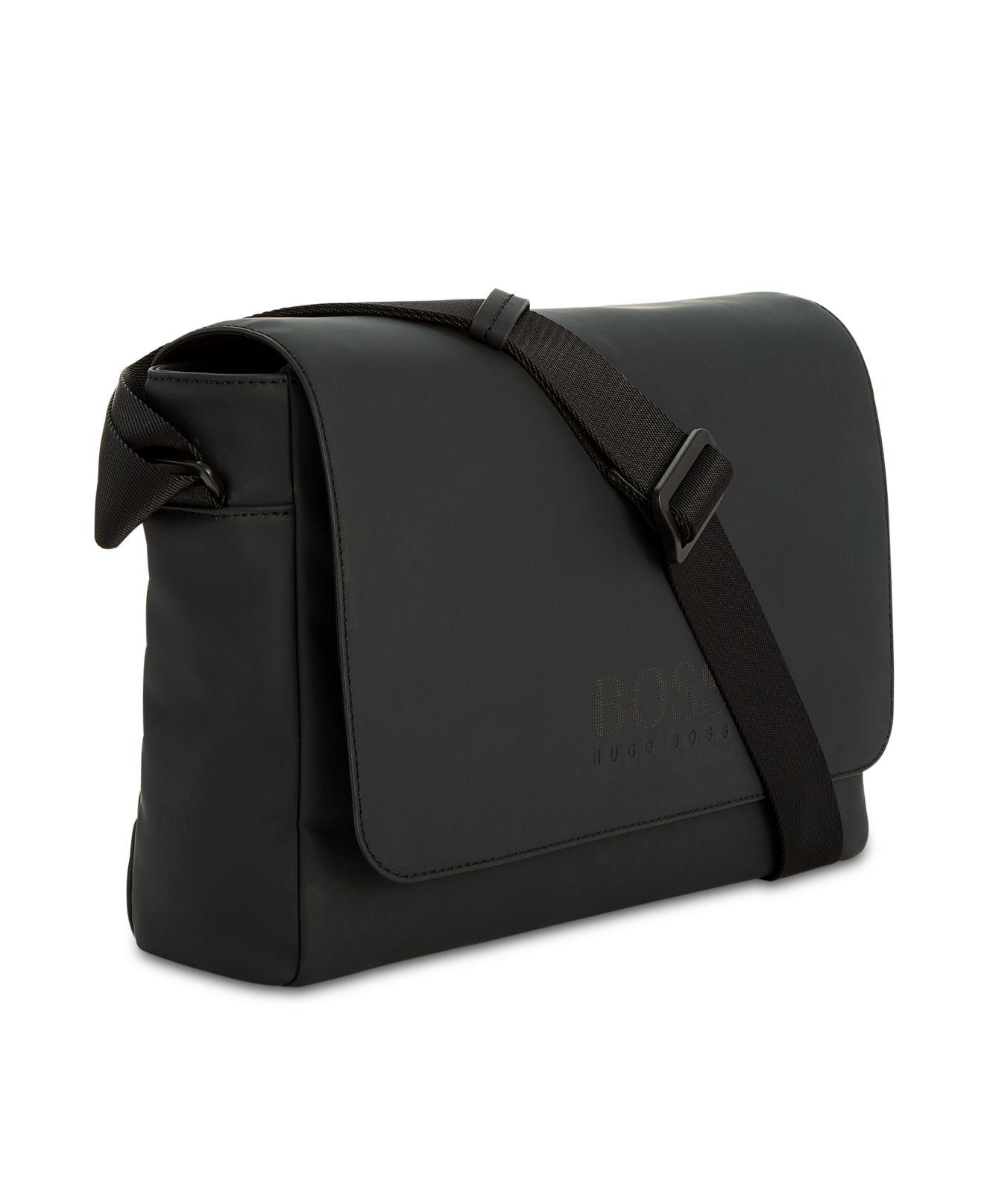 BOSS by HUGO BOSS Hyper Messenger Bag in Black for Men | Lyst