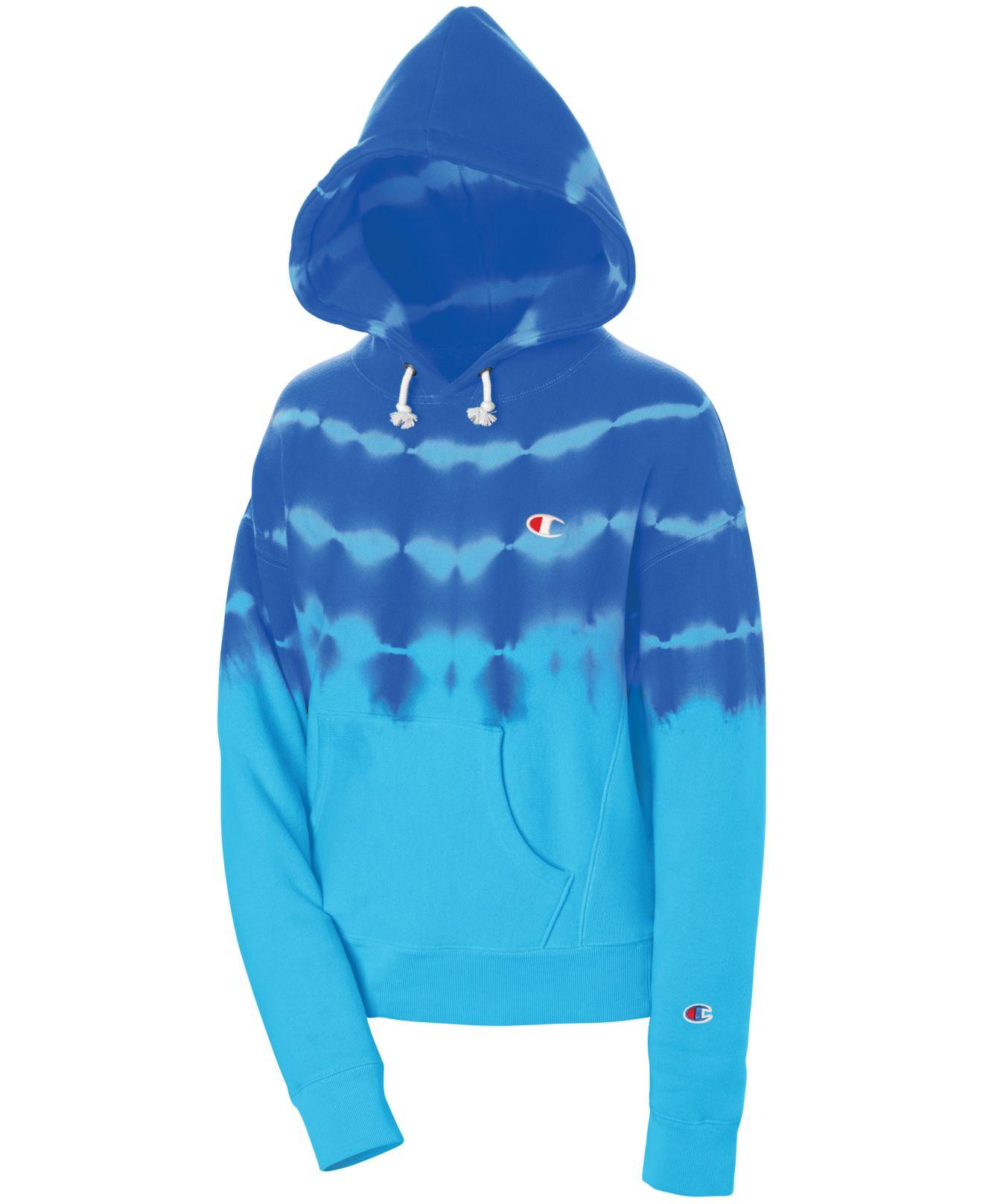 champion streak dye hoodie