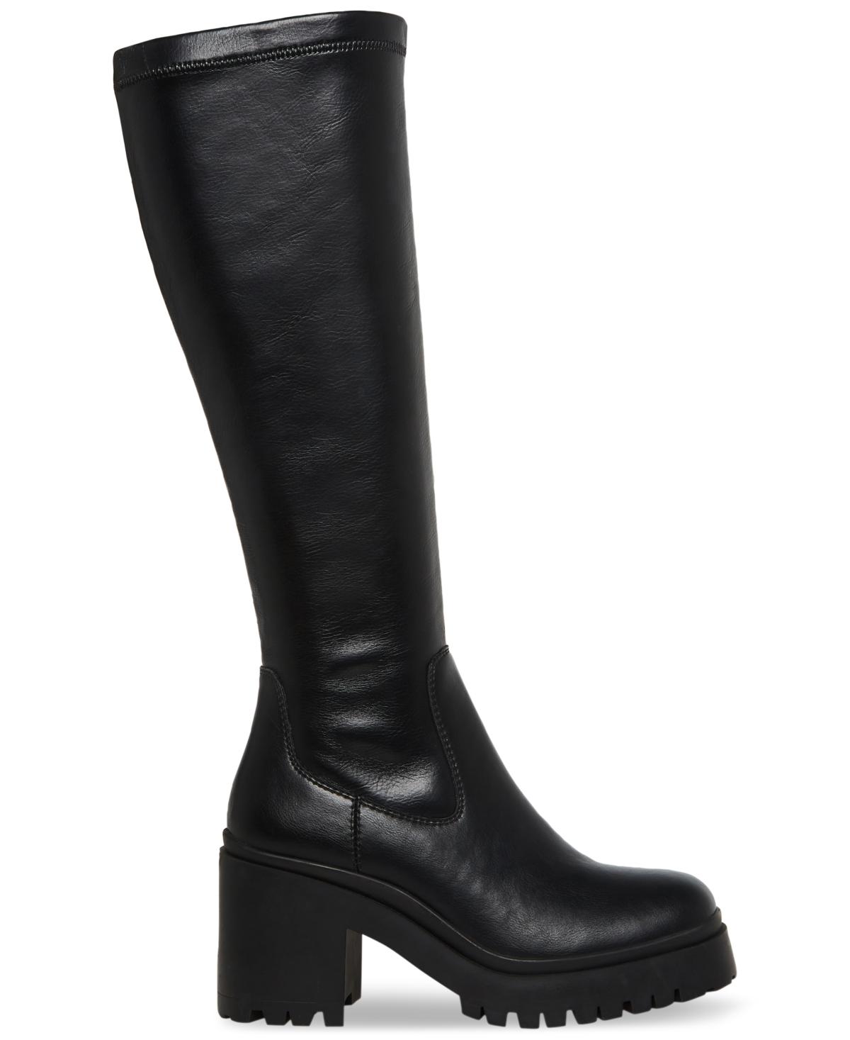 Aqua College Waterproof Ria Tall Stretch Boots in Black Lyst