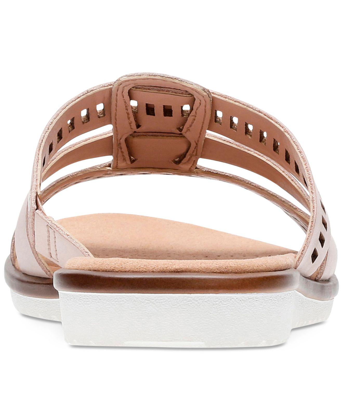 clarks women's kele willow slide sandal