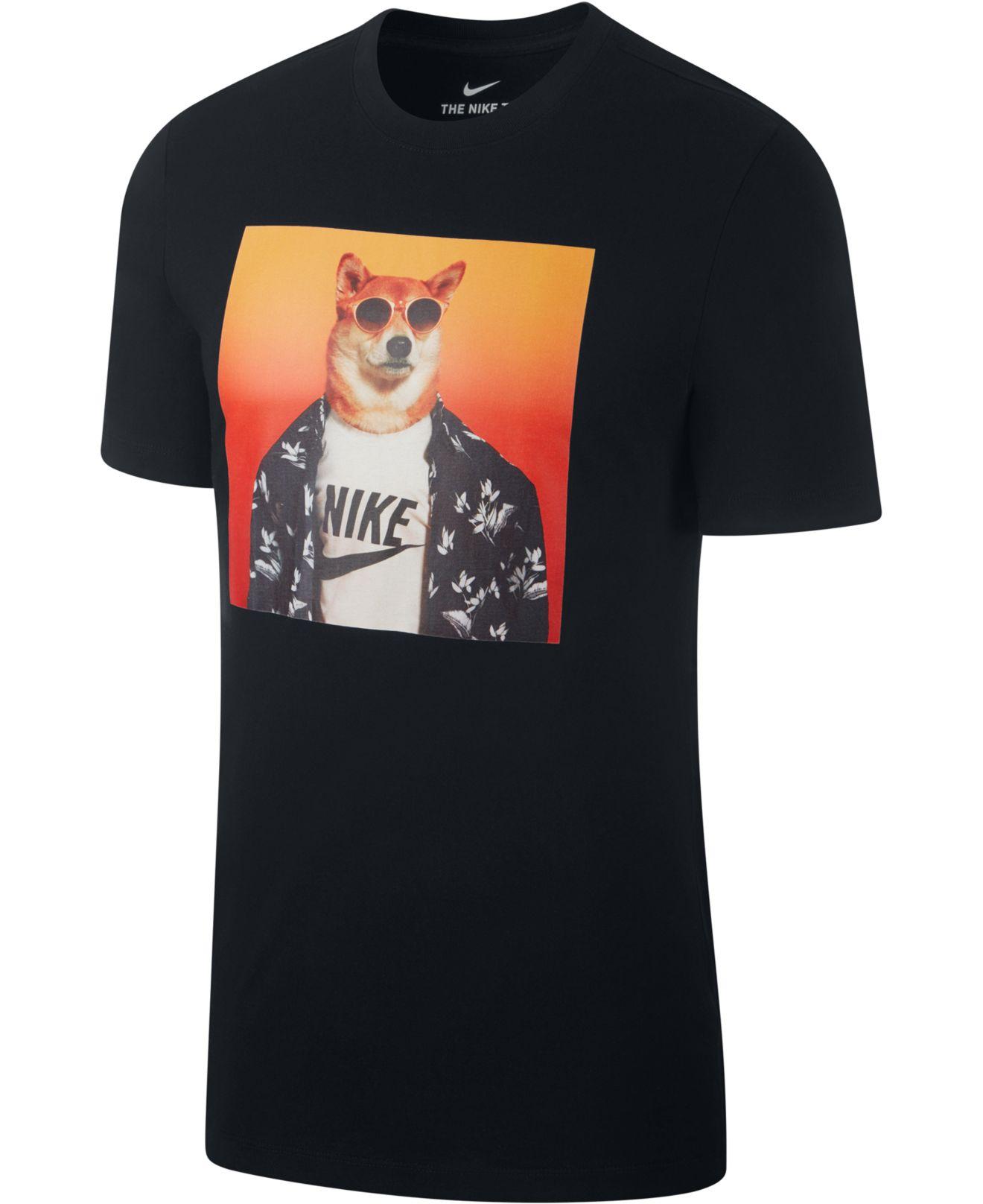 nike shirt dog
