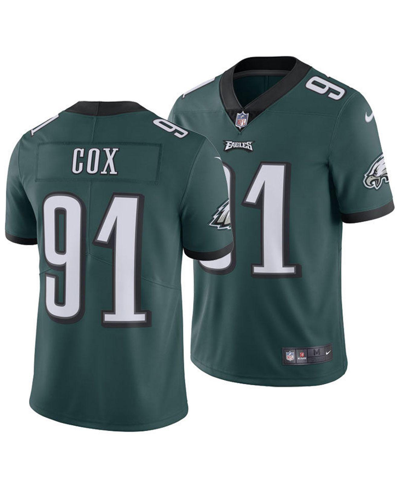 Nike Synthetic Fletcher Cox Philadelphia Eagles Vapor Untouchable ...