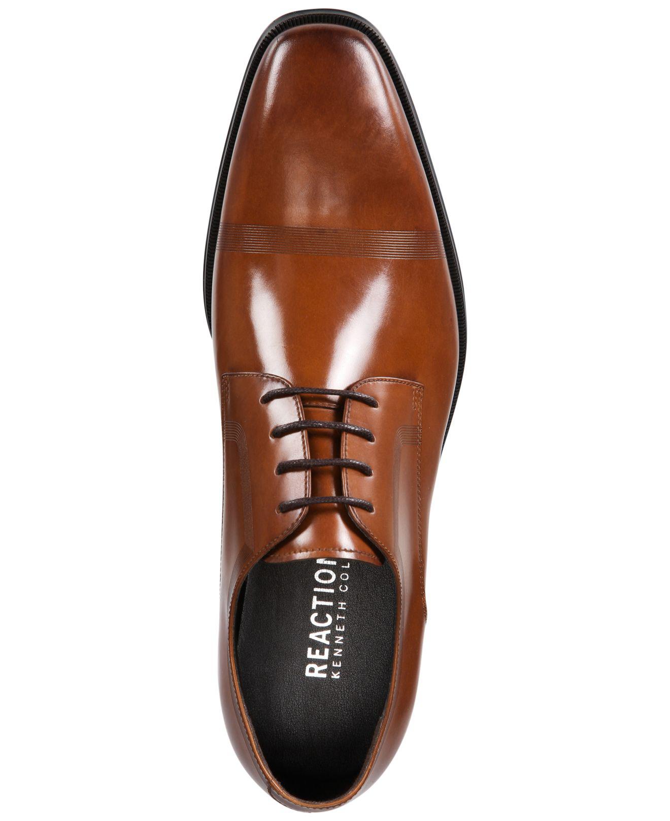 kenneth cole cognac shoes