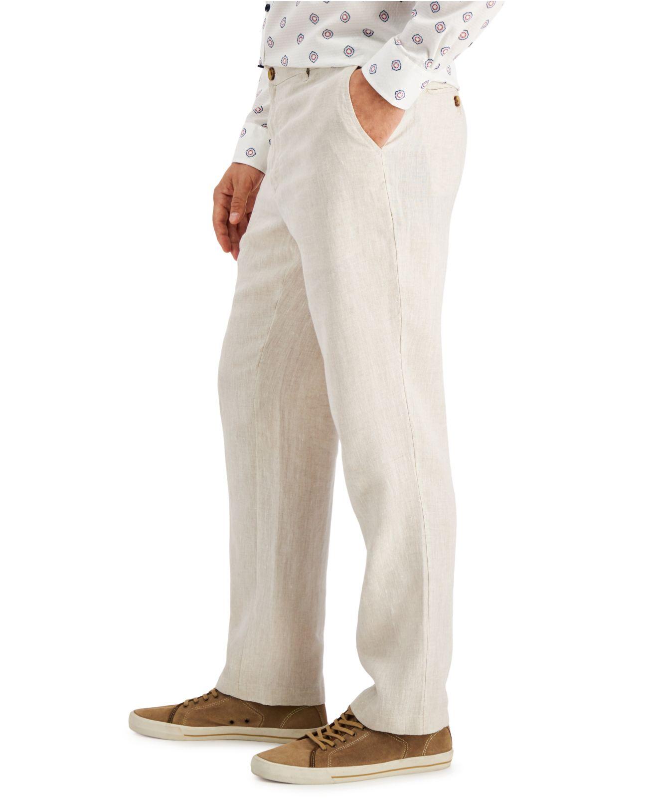 Club Room Linen Pants, Created For Macy 