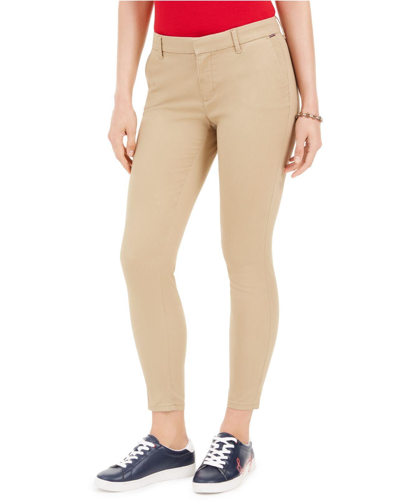 tommy hilfiger slim fit pants