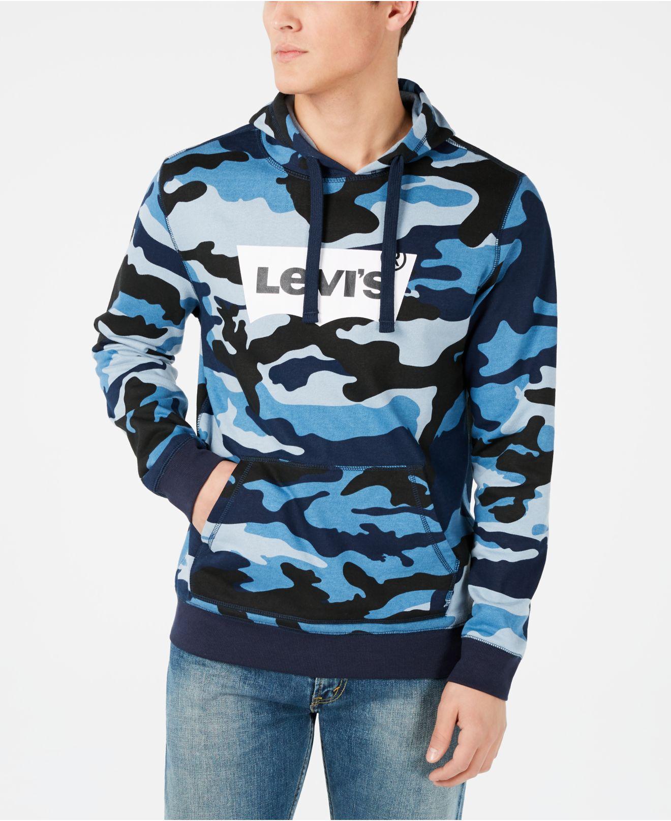 levis hoodie camouflage