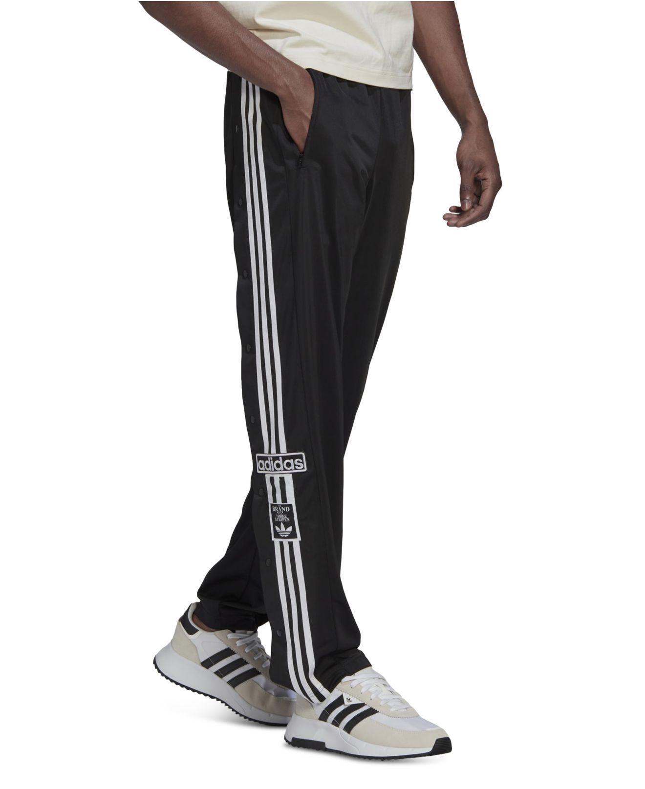 adidas Adicolor Classics Adibreak Classic-fit 3-stripes Breakaway Track  Pants in Black for Men | Lyst