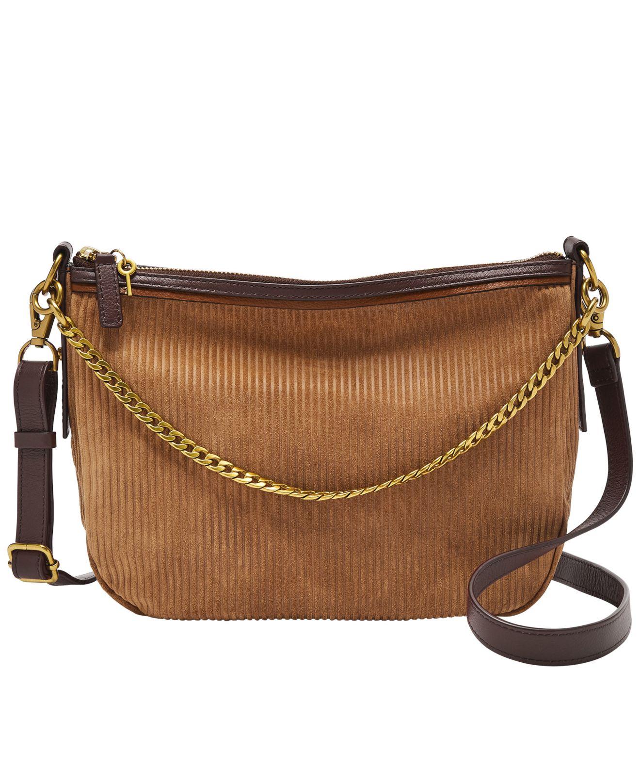Fossil Jolie Leather Crossbody Bag in Brown Lyst