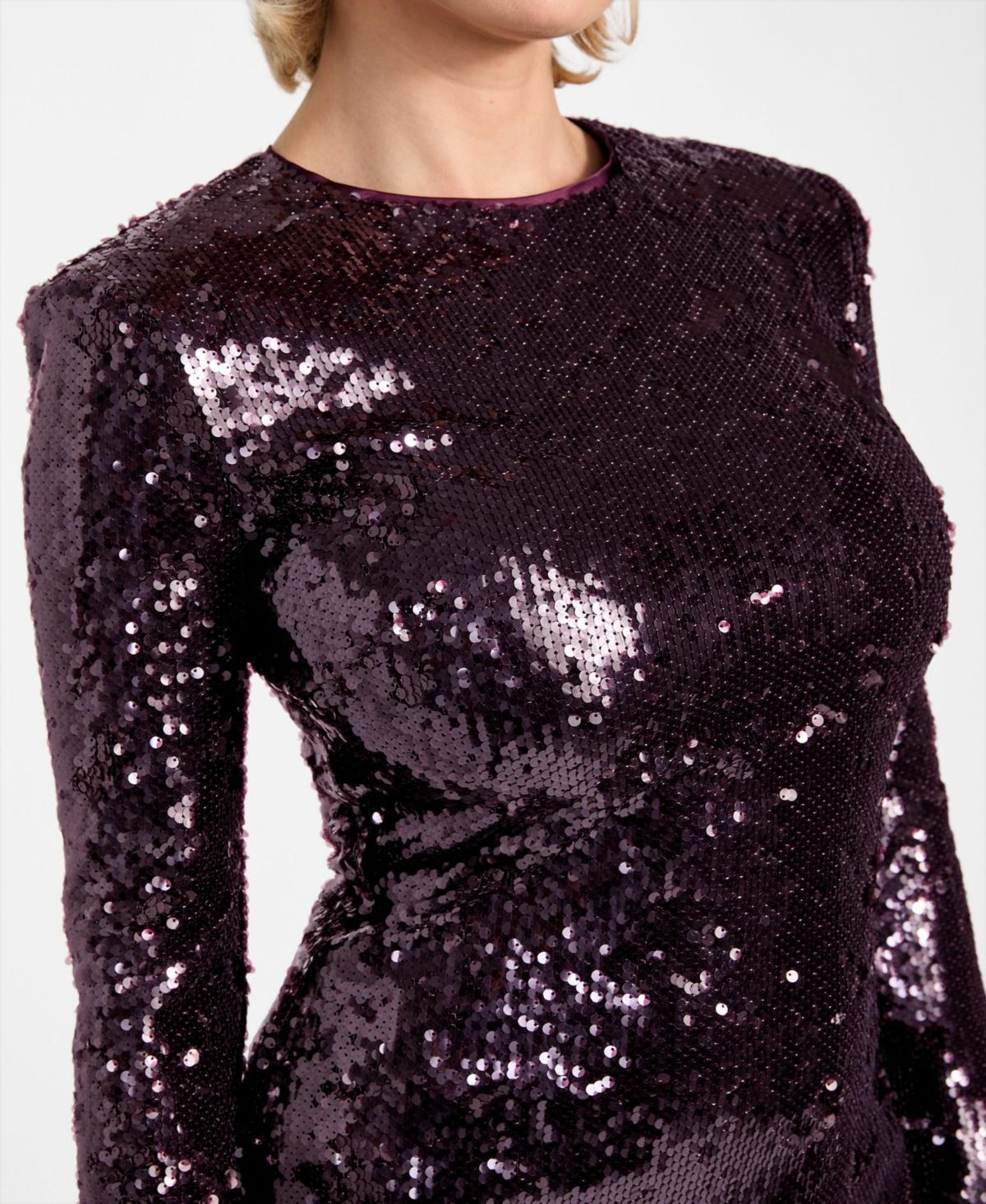 gold sun dress On My Way Dress ~ Sun Sequins Velvet – Show Me Your Mumu main image 1
