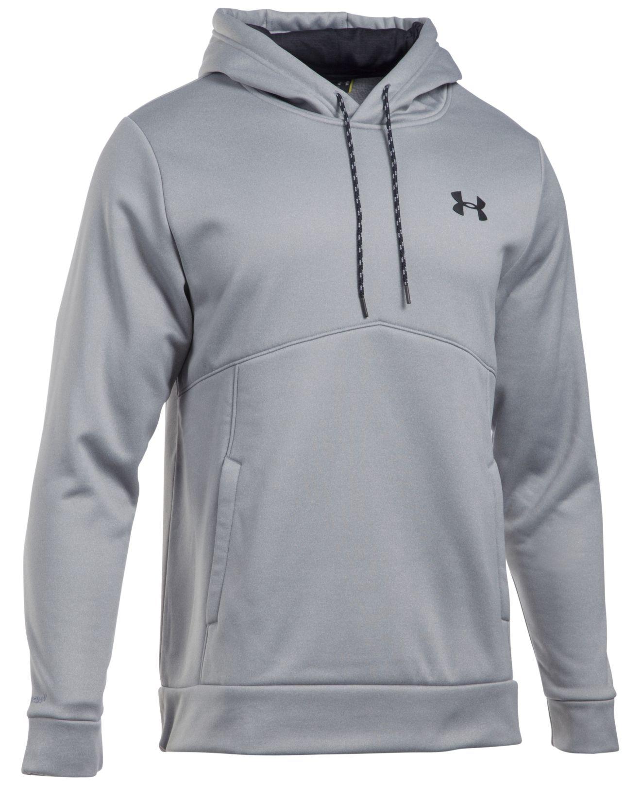 Under armour grey storm hoodie Clearance
