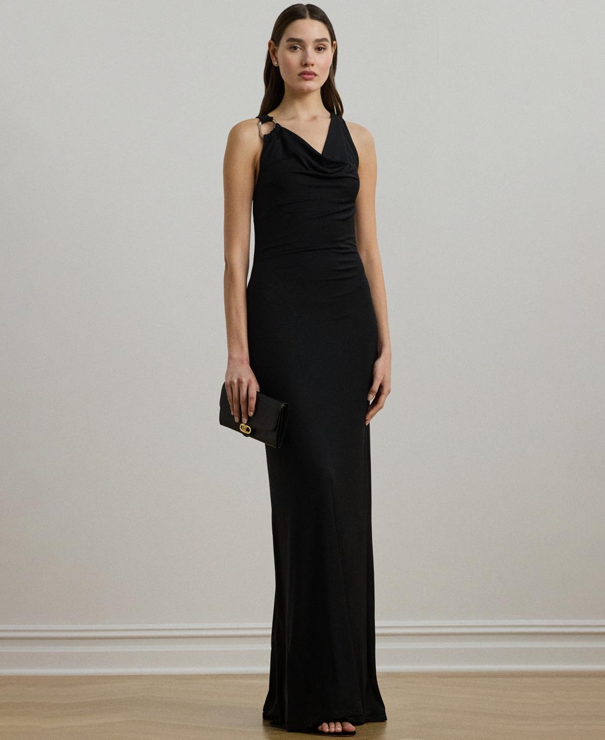 One Shoulder Dress Ralph Lauren Black Dress Macys Ralph Lauren One