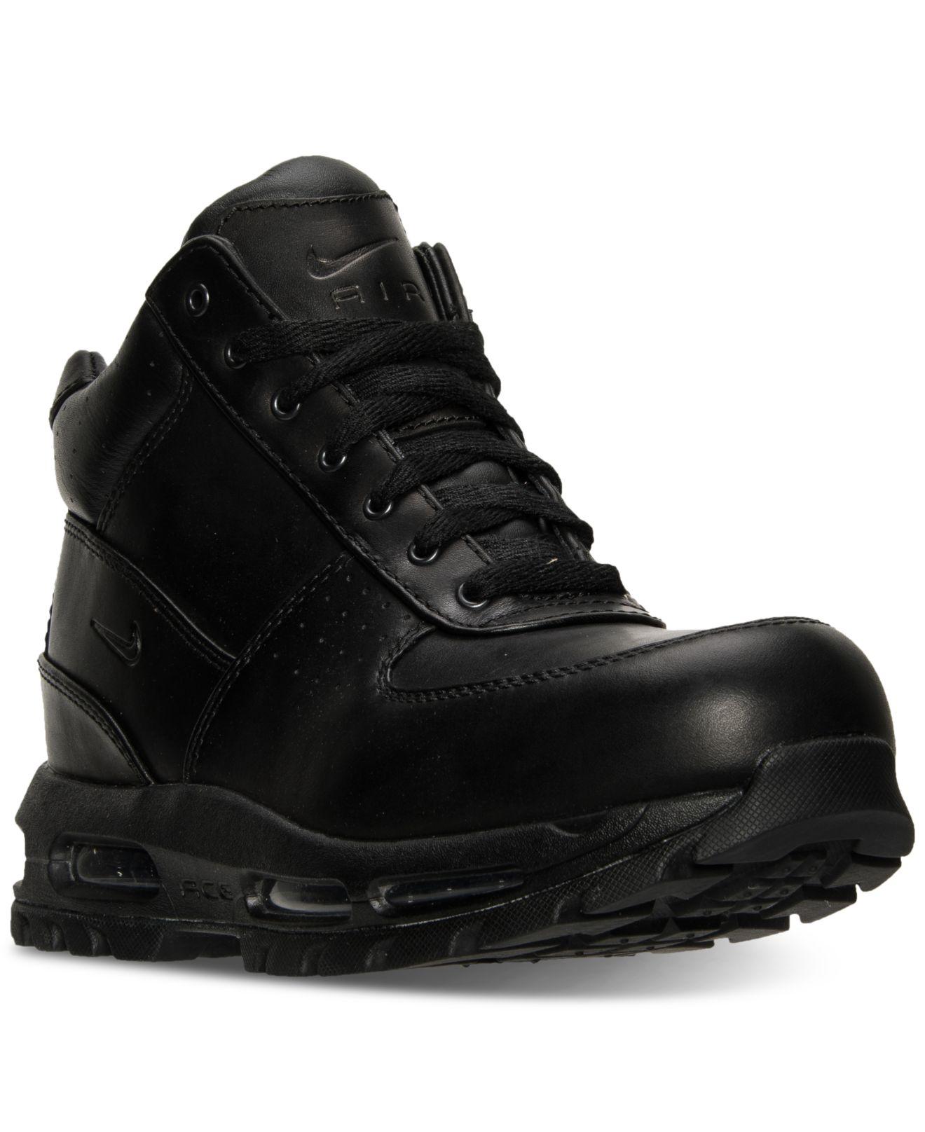 Nike Leather Air Max Goadome Boots in Black/Black/Black (Black) for Men -  Save 40% - Lyst