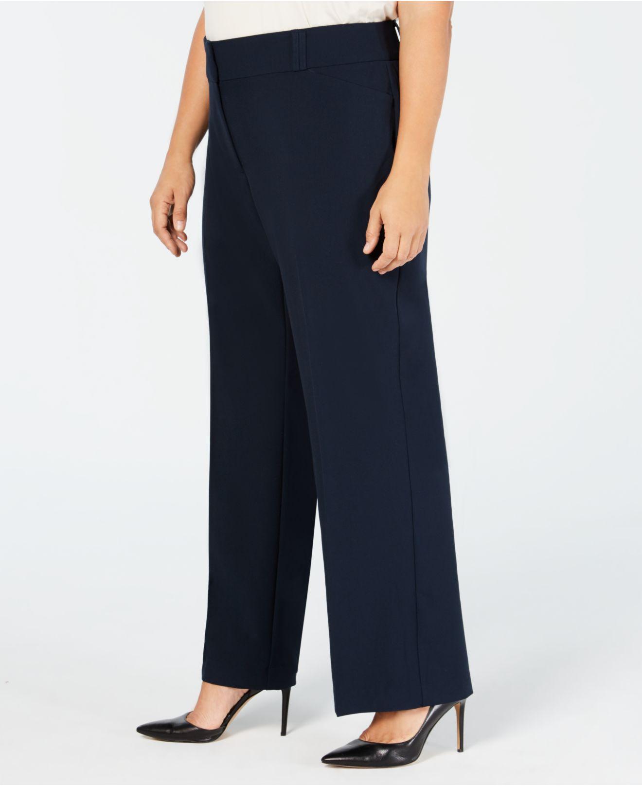 alfani curvy bootcut pants