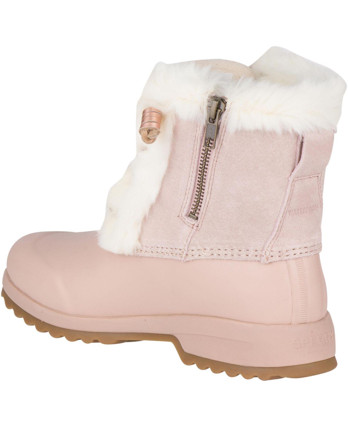 sperry maritime repel suede boot