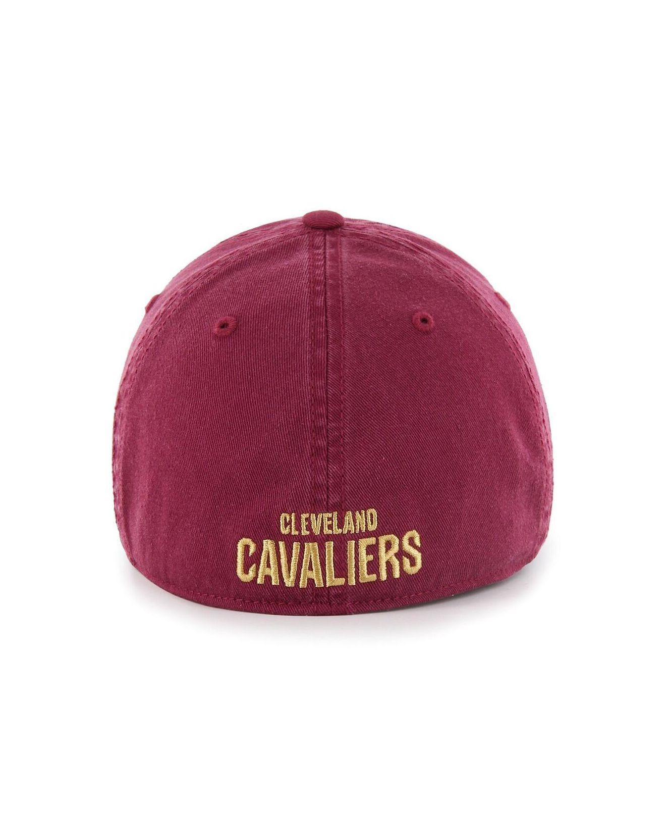 47 Brand Wine Cleveland Cavaliers Classic Franchise Flex Hat in Red for Men  | Lyst