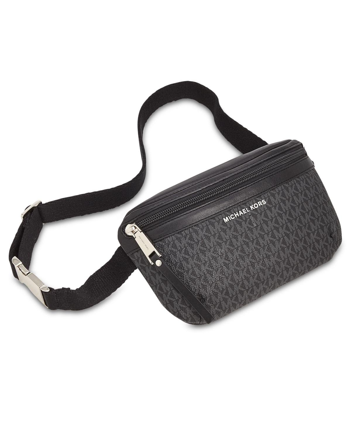 Black michael 2025 kors fanny pack