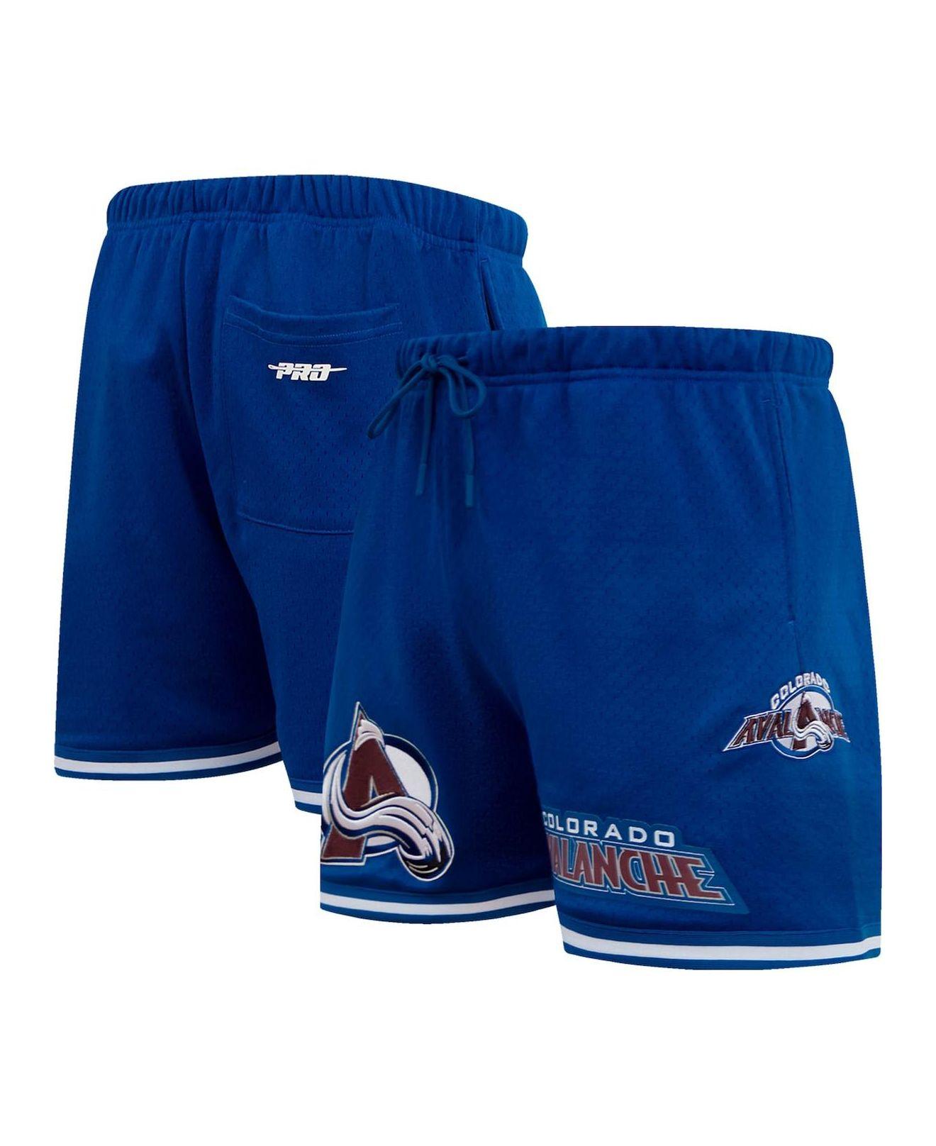 Men's Pro Standard Blue Colorado Avalanche Classic Mesh V-Neck T-Shirt Size: Medium
