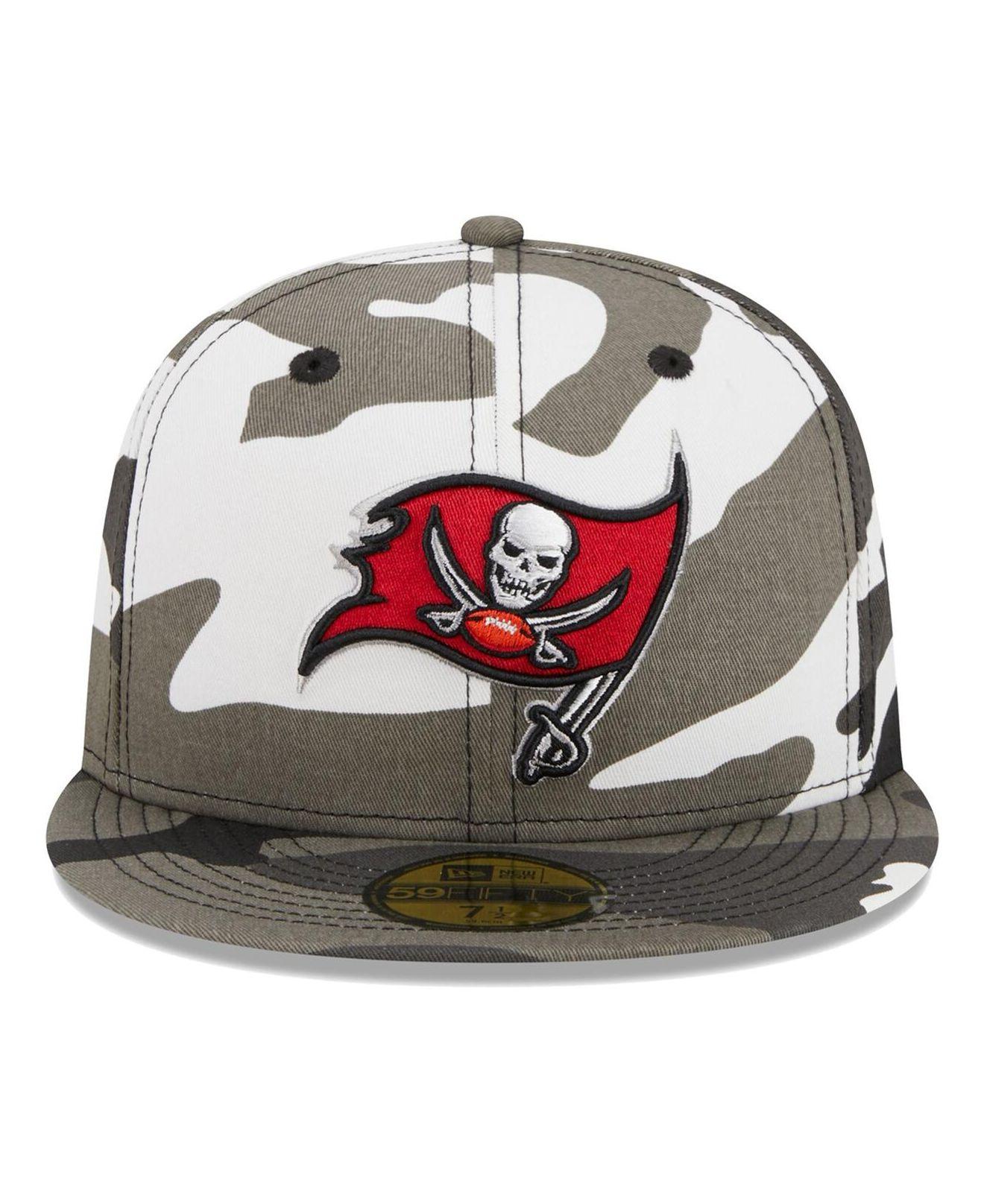 Tampa Bay Buccaneers 2021 NFL SIDELINE HOME Red Fitted Hat