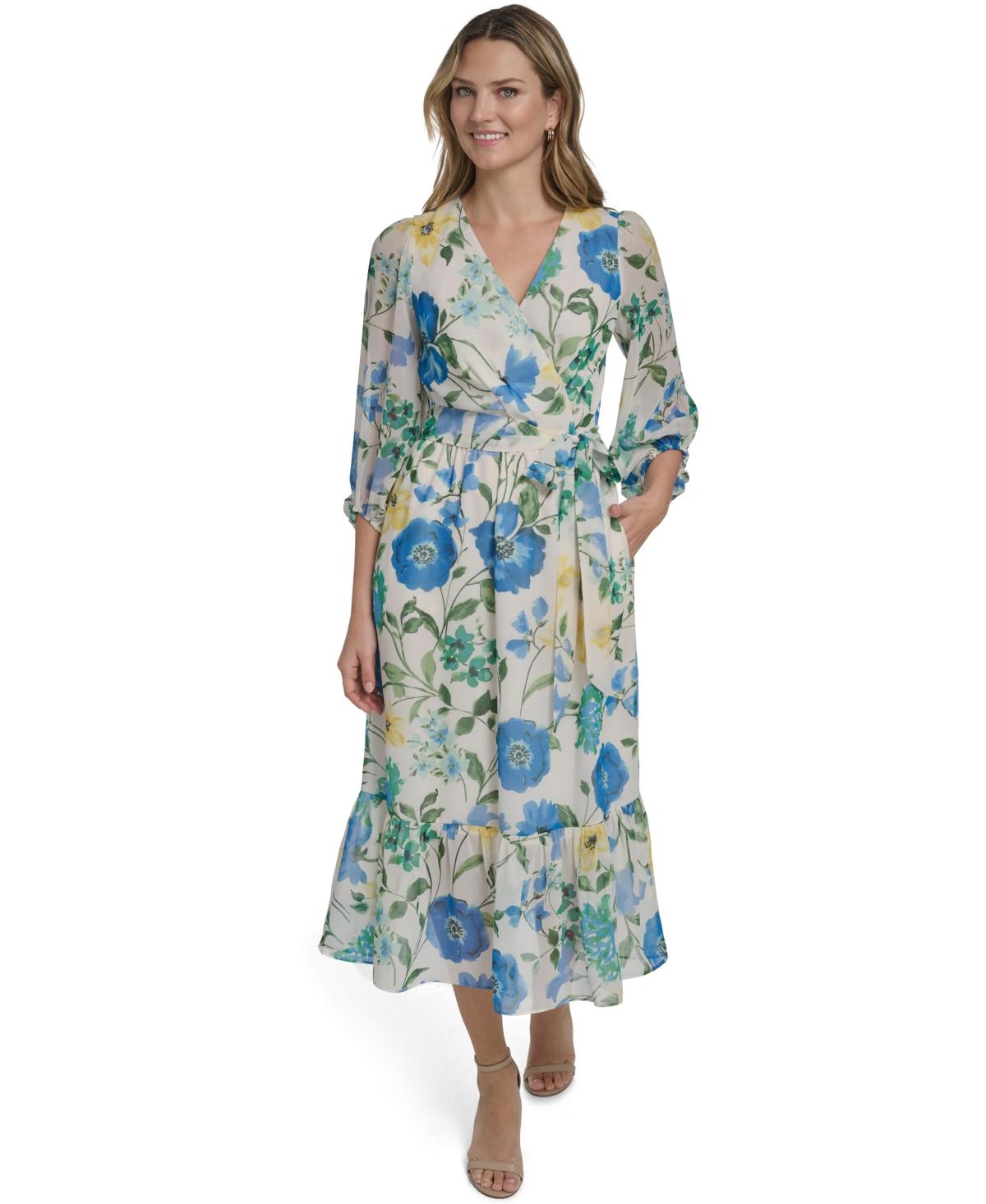 Jessica Howard Three Quarter Sleeve Dresses for Women | Lyst