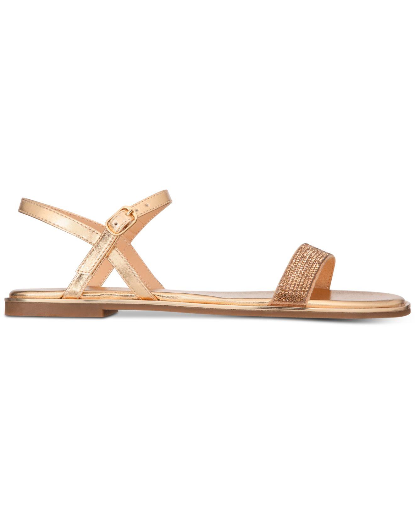 bebe brilynn flat sandals
